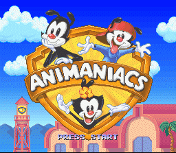 Animaniacs (SNES)   © Konami 1994    1/6