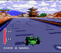 Battle Cars (SNES)   © Namco 1993    3/5