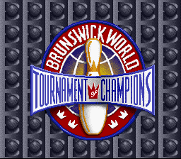 Brunswick World Tournament Of Champions (SNES)   © Black Pearl 1997    1/3