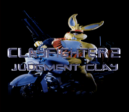 ClayFighter 2: Judgement Clay (SNES)   © Interplay 1994    1/3