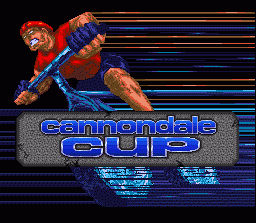 Cannondale Cup (SNES) &nbsp; &copy; ASC Games 1994 &nbsp;  1/4