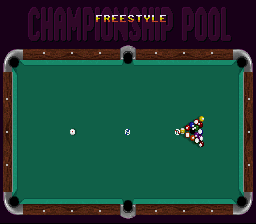 Championship Pool (SNES)   © Majesco 1993    2/3