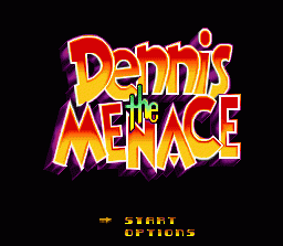 Dennis The Menace (SNES)   © Ocean 1993    1/3