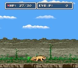 E.V.O.: Search For Eden (SNES) &nbsp; &copy; Enix 1992 &nbsp;  4/6