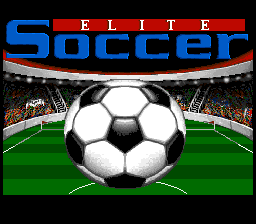 Elite Soccer (SNES)   © GameTek 1994    1/3