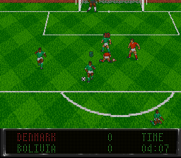 Elite Soccer (SNES)   © GameTek 1994    2/3