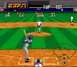 ESPN Baseball Tonight (SNES)   © Sony 1994    2/2