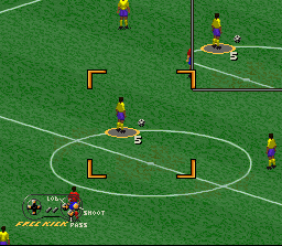 FIFA Soccer '96   © EA 1995   (SNES)    2/3