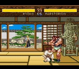 Fighter's History   © Data East 1994   (SNES)    3/3