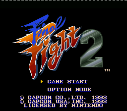 Final Fight 2 (SNES)   © Capcom 1993    1/4