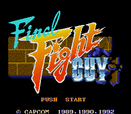 Final Fight Guy (SNES)   © Capcom 1992    1/3