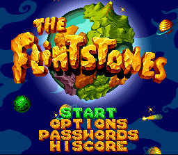 The Flintstones (1995) (SNES)   © Ocean 1995    1/5