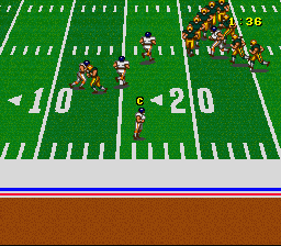 Football Fury (SNES)   © American Sammy 1992    2/3