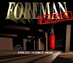 Foreman For Real (SNES)   © Acclaim 1995    1/3