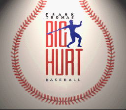 Frank Thomas Big Hurt Baseball (SNES)   © Acclaim 1995    1/3