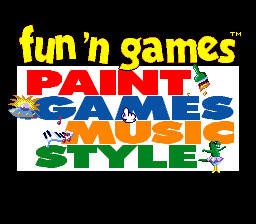 Fun 'N Games (SNES)   © Tradewest 1994    1/3