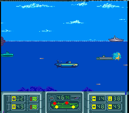 Hunt For Red October, The (1993) (SNES)   © Hi Tech Expressions 1993    2/3