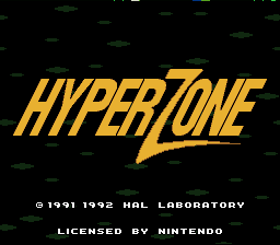 HyperZone (SNES)   © Nintendo 1991    1/3