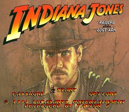 Indiana Jones' Greatest Adventures (SNES)   © LucasArts 1994    1/3