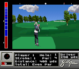 Jack Nicklaus Golf (SNES)   © Tradewest 1991    3/3