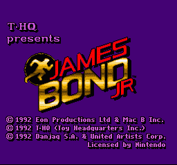 James Bond Jr. (SNES)   © THQ 1992    1/3
