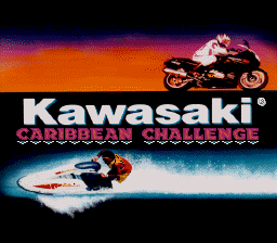 Kawasaki Caribbean Challenge (SNES)   © GameTek 1993    1/3