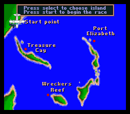 Kawasaki Caribbean Challenge (SNES)   © GameTek 1993    2/3