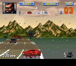 Lamborghini: American Challenge (SNES)   © Titus 1993    3/3
