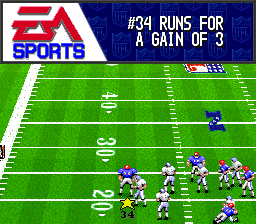 Madden NFL '94 (SNES)   © EA 1993    3/3