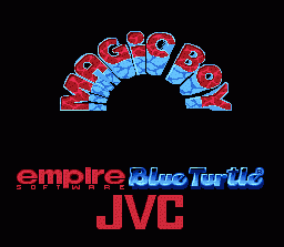 Magic Boy (SNES)   © JVC 1996    1/3