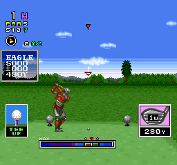 Mecarobot Golf (SNES)   © TOHO 1992    3/3