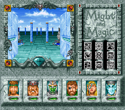 Might And Magic III: Isles Of Terra (SNES)   © FCI 1995    2/3