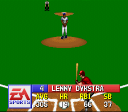 MLBPA Baseball (SNES)   © EA 1994    2/3