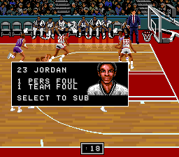NBA Showdown (SNES)   © EA 1993    3/3