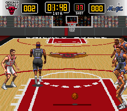 NBA: Give 'N Go (SNES)   © Konami 1995    3/3