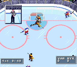 NHL '95 (SNES)   © EA 1994    2/3