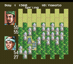Nobunaga's Ambition (SNES)   © KOEI 1993    3/3