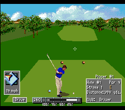PGA European Tour (SNES)   © Black Pearl 1996    2/3