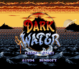 The Pirates Of Dark Water (SNES)   © SunSoft 1994    1/5