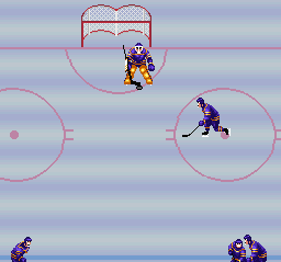 Pro Sport Hockey (SNES)   © Jaleco 1993    2/3