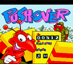 Push-Over (SNES)   © Ocean 1992    1/3