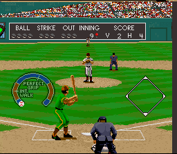 Relief Pitcher (SNES)   © Left Field Entertainment 1994    2/3