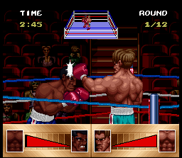 Riddick Bowe Boxing (SNES)   © Micronet 1993    3/3