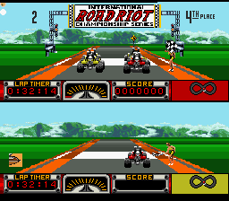Road Riot 4WD (SNES)   © THQ 1992    3/3