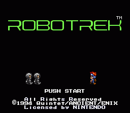RoboTrek (SNES)   © Enix 1994    1/6