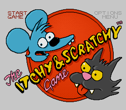 The Itchy & Scratchy Game (SNES)   © Acclaim 1995    1/3