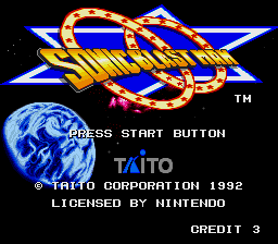 Sonic Blast Man (SNES)   © Taito 1992    1/3