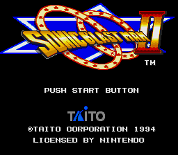 Sonic Blast Man II (SNES)   © Taito 1994    1/4