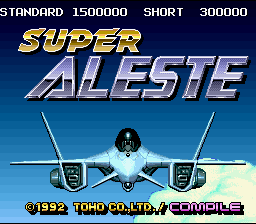 Super Aleste (SNES)   © TOHO 1992    1/17
