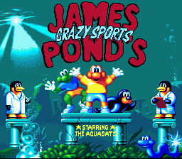 James Pond's Crazy Sports (SNES)   © Seika 1993    1/3